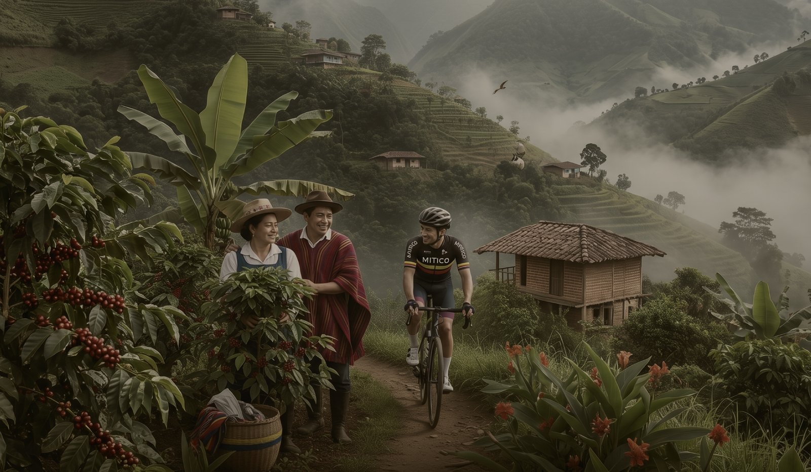 Concepto: El Primer Festival Global de Café y Ciclismo